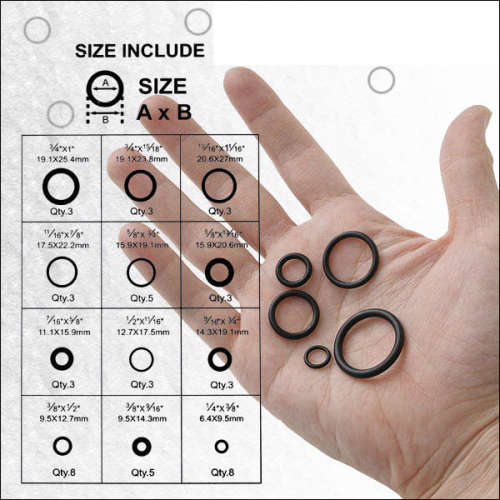 50pc O-Ring Kit