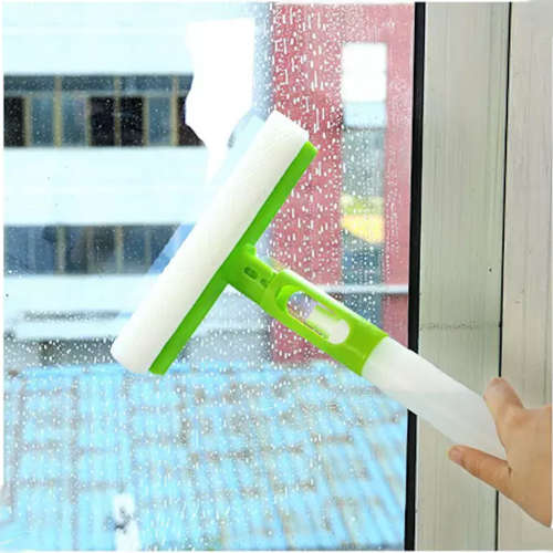 Window Squeegy with Water Bottle Attached - 3 ON AUCTION