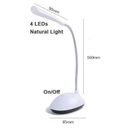 PINK Mini LED Bending Desk Lamp - 5 ON AUCTION