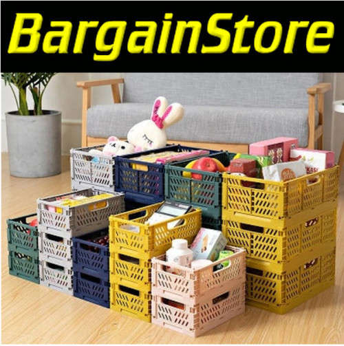 Folding Storage Basket - 3 ON AUCTION