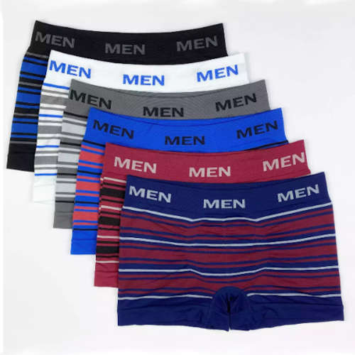 12 Pack Mens Boxer Briefs