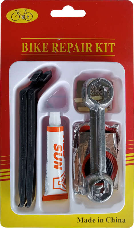 Super Spanner and 12pc Puncture Repair kit