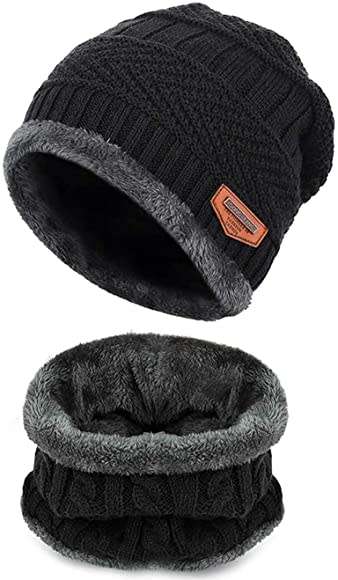 UNISEX Beanie and Neck Warmer Set - NEW LOW SHIPPING