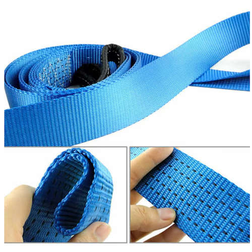 4m 3.5T Tow Rope with Forged Hook Safety Latches - 3 ON AUCTION