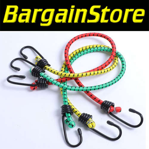 3 Pack Elastic Bungee Cord Straps - 3 ON AUCTION