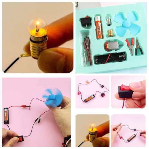 Science Experiment Kit To Learn Electric Motors - 3 ON AUCTION