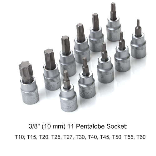 34 Piece E-Torx Socket Bit Set