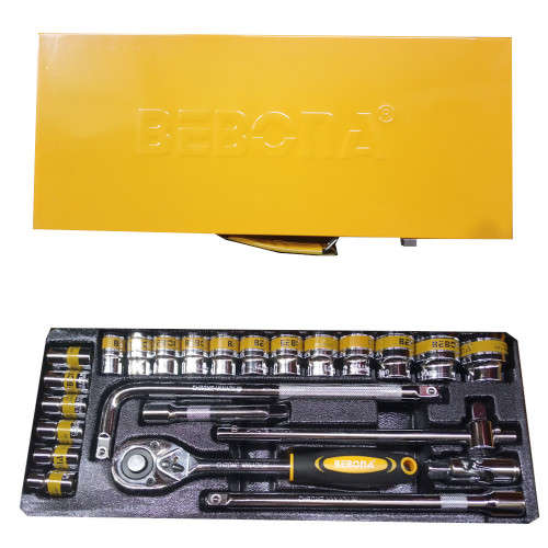 24 Piece 1/2` Socket Set