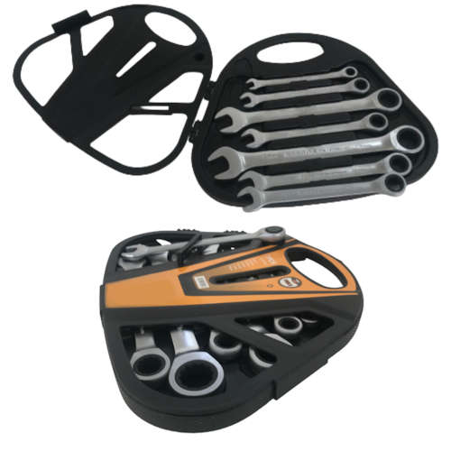 7 Piece Combination Ratchet Spanner Set
