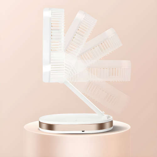 Folding Rechargeable Fan with Light