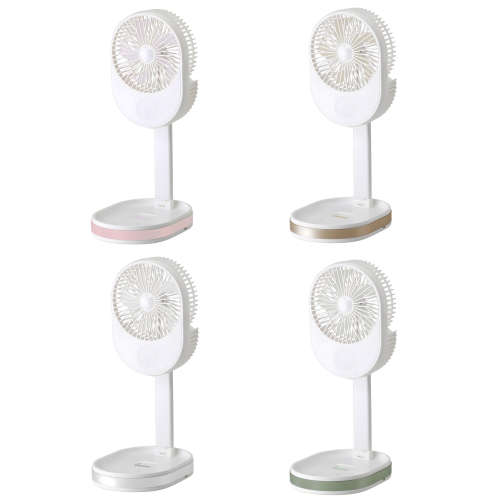 Folding Rechargeable Fan with Light