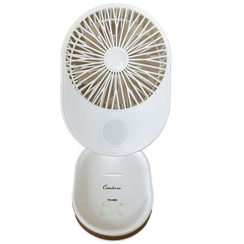 Folding Rechargeable Fan with Light
