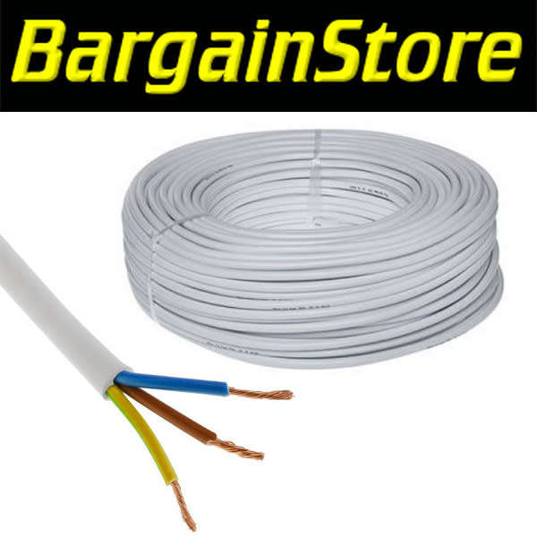 3 Core Cable 1.5mm - 50m Roll