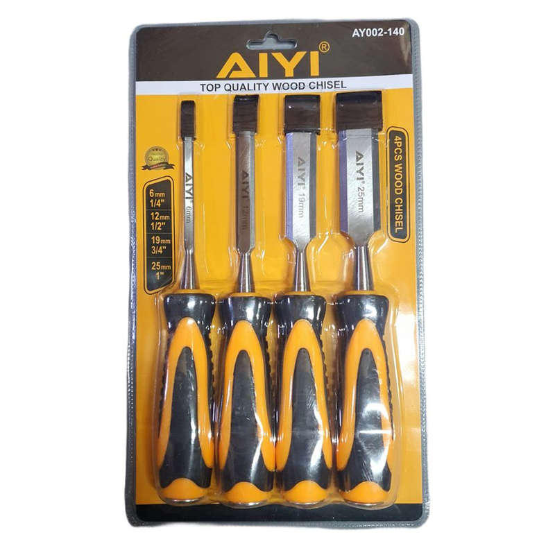 4 Piece Wood Chisel Set