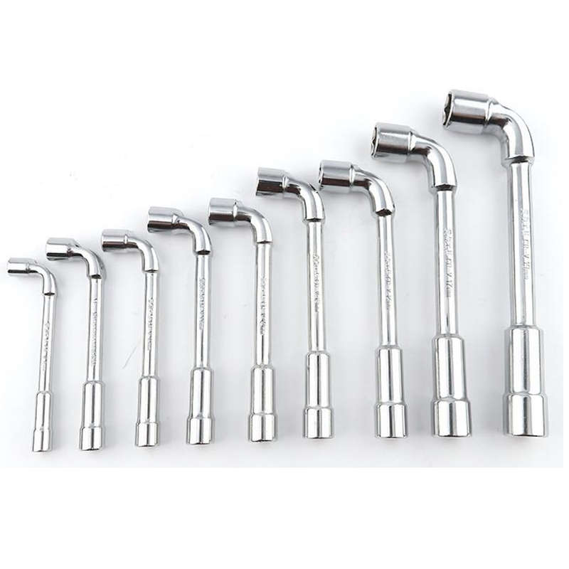 9 Piece L-Shaped Perforated Socket Spanner Set