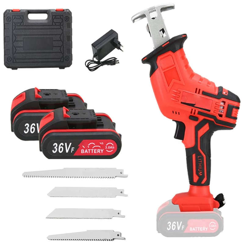 36v Portable Reciprocating Sabre Saw Set