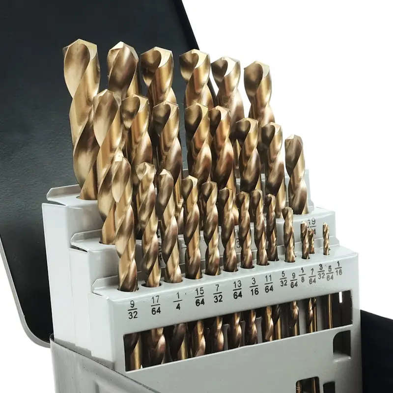 25 Piece HSS Drill Bit Set