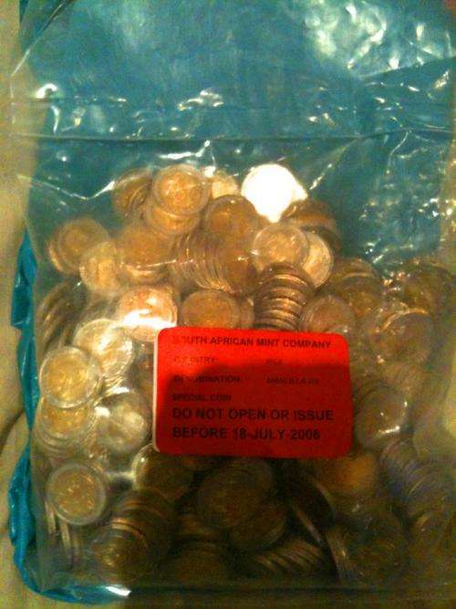Mandela 90th Birthday Coins (400 coins) Uncirculated - STILL SEALED