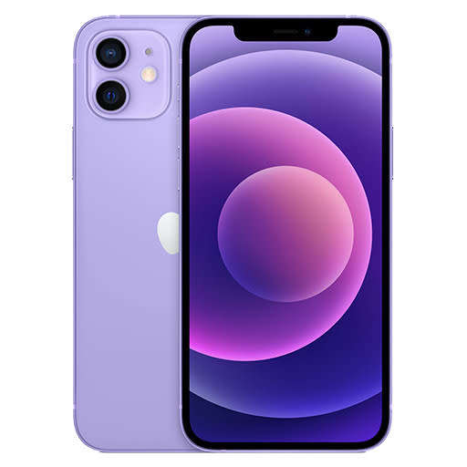 Apple - iPhone 12 - 64 GB - Purple