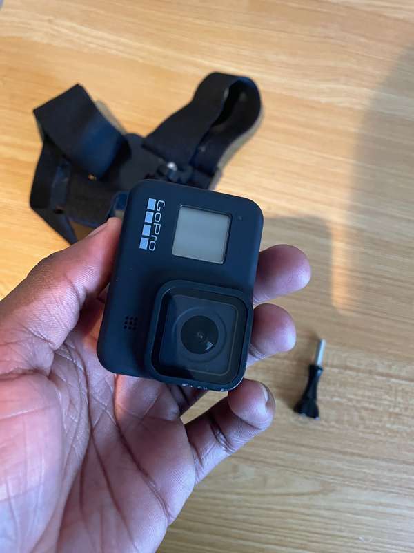 GoPro HERO8 Black Action Camera + Stand & Head Strap