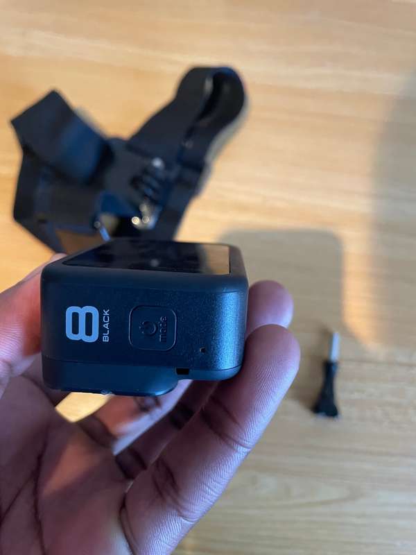 GoPro HERO8 Black Action Camera + Stand & Head Strap