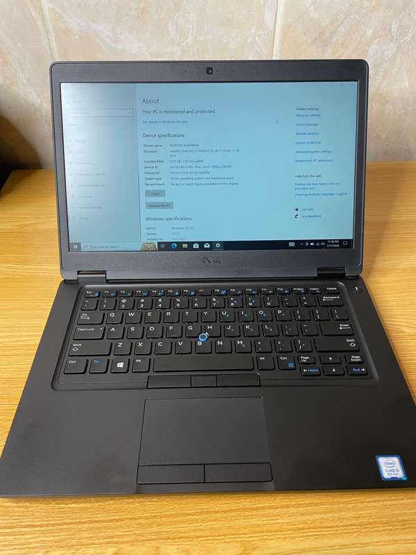 Dell latitude 5491 - i5 8th Gen - 8 GB RAM - 256 GB SSD