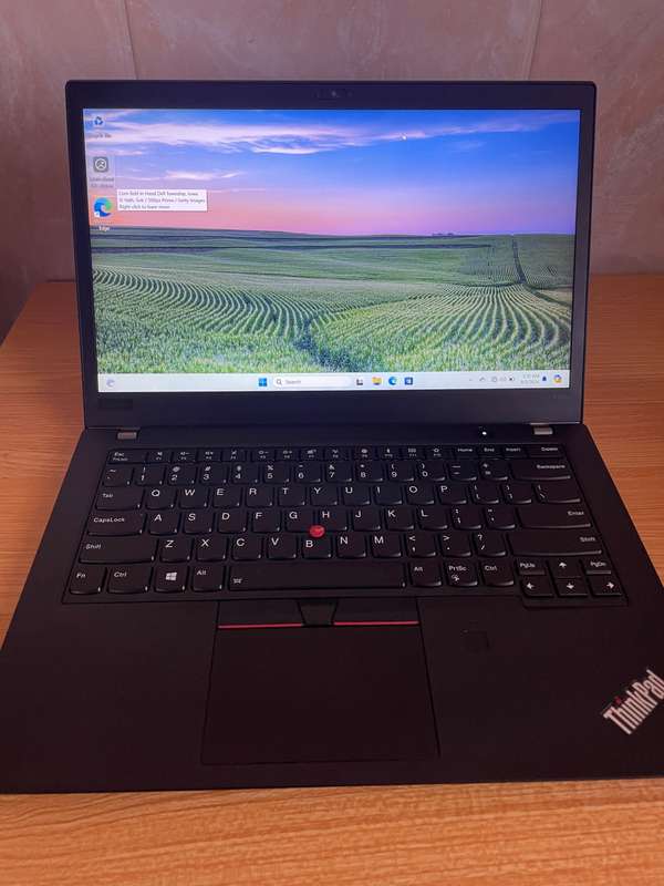 Lenovo T480s 8th Gen i7, 8GB RAM, 256SSD