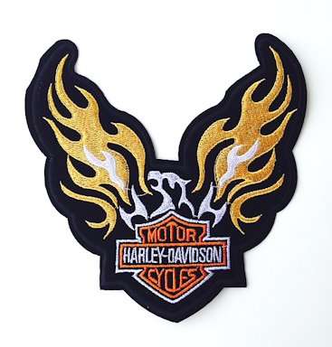 Harley Davidson eagle  iron patch 160 mm x170 mm