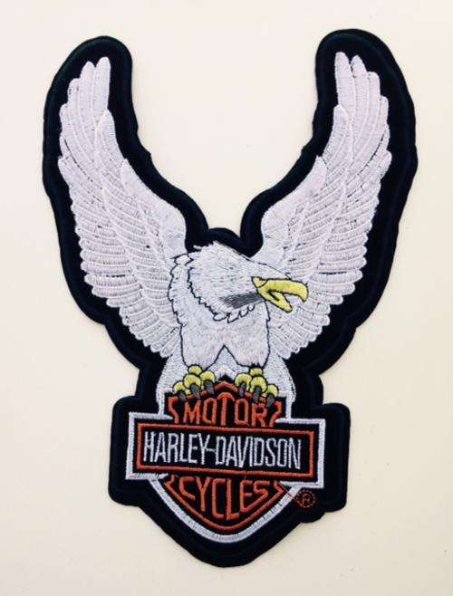 Harley Bikers big eagle embroidery patch ON PROMOTION!