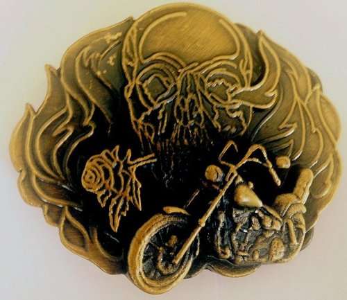 Bikers belt buckle