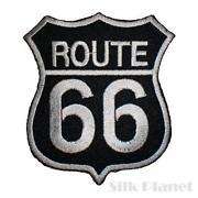 Hraley bikers patch Route 66