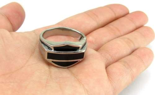 Harley Davidson bar & shield ring