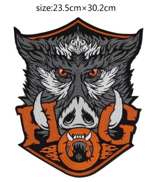 Harley Davidson HOG big embroidery patch