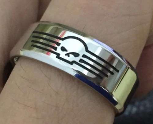 Bikers ring Harley Willy G  stainless steel