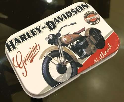 Harley Davidson tin box