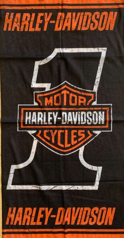 Harley riders head wrap No 1 buff bandana