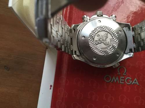 Omega Seamaster Chronodiver watch very good condition with box and papers Rolex Breitling Tag Heuer