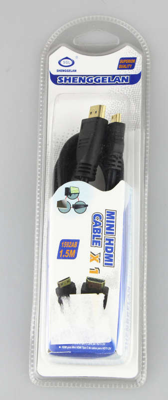 Mini HDMI Cable Length: 1.5m