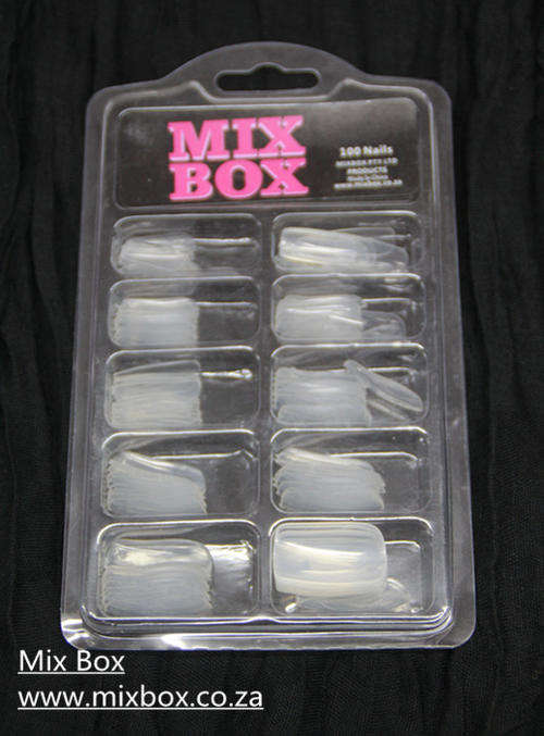 MIX BOX - 100pcs Full Nail Tips