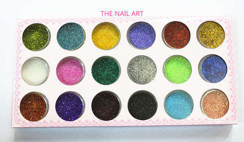 18 Colors Nail Glitter Nail Decoration