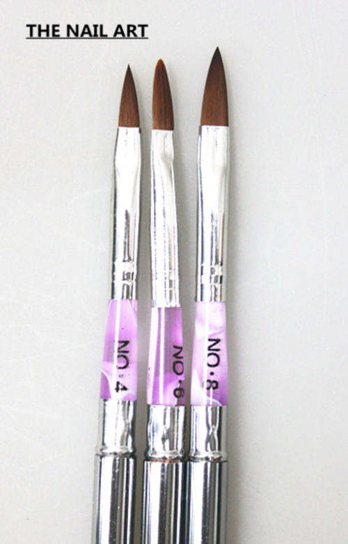 The Nail Art - Acrylic Brush - individual package of each