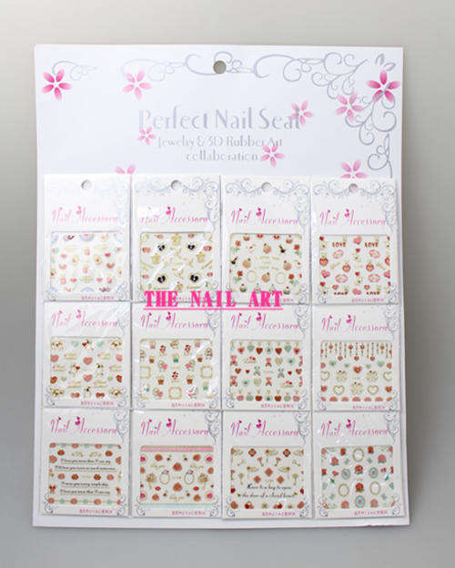 The Nail Art -  12pcs Sticker