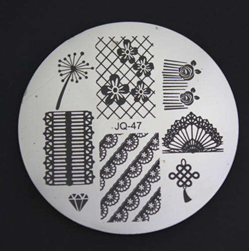 Nail Stamping Plate - JQ47