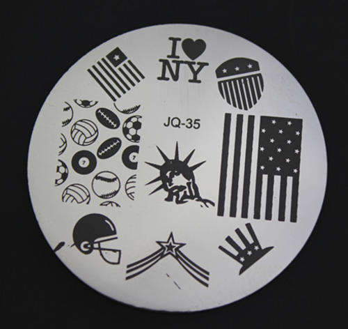 Nail Stamping Plate - JQ35