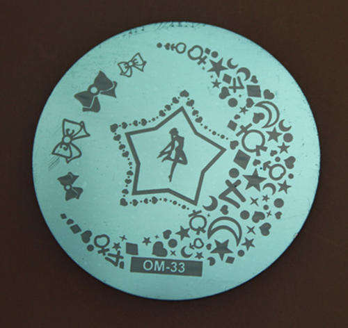 The Nail Art - OM33 Nail Plate
