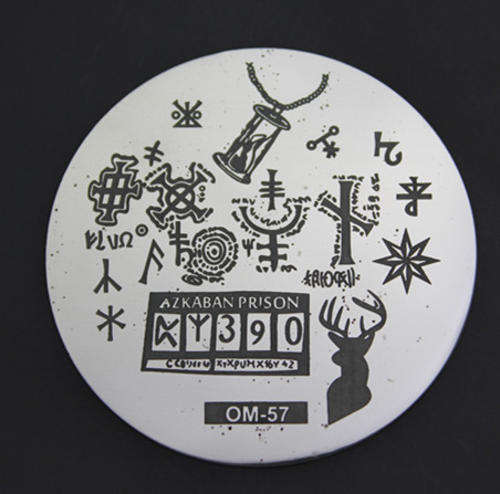 The Nail Art - OM57 Nail Plate
