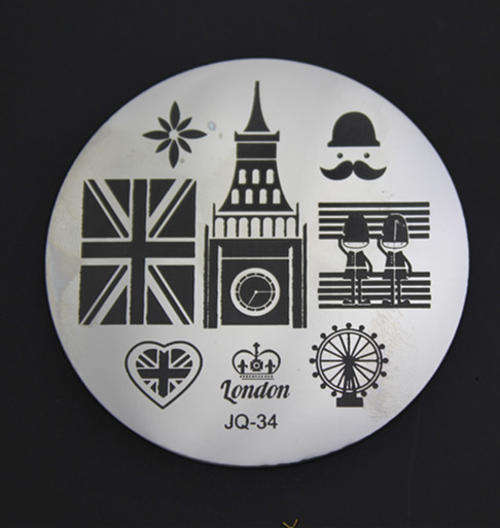 Nail Stamping Plate - JQ34