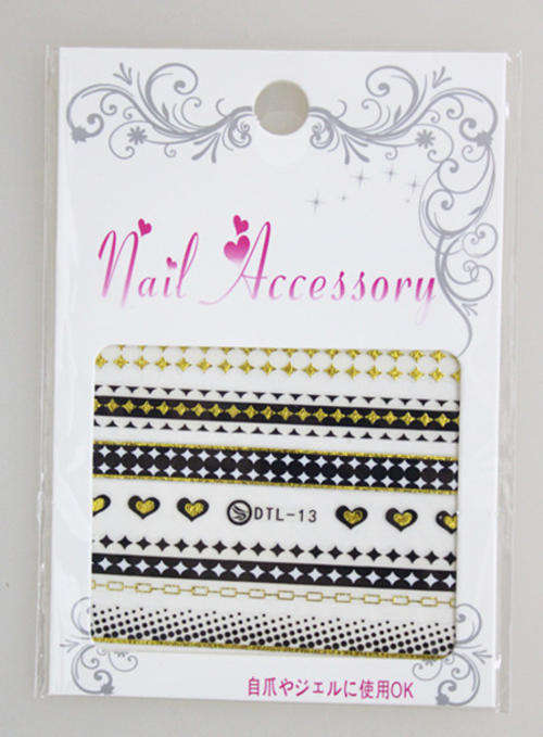 The Nail Art - DTL13 nail sticker
