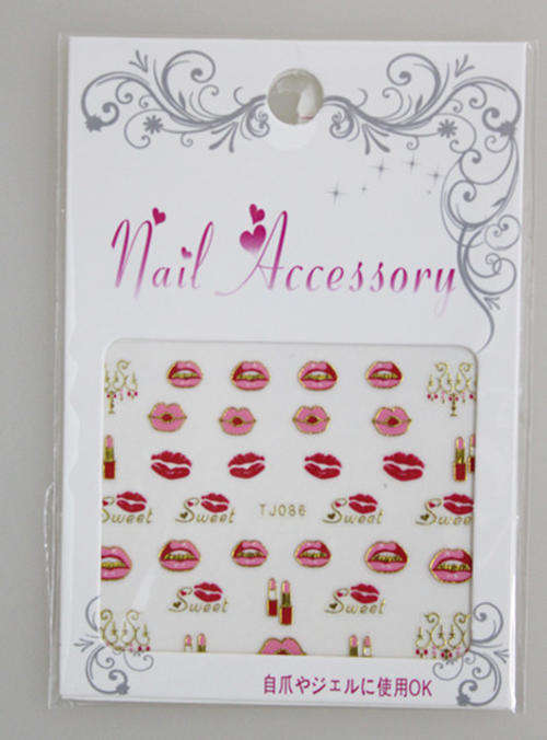 The Nail Art - TJ086 nail sticker