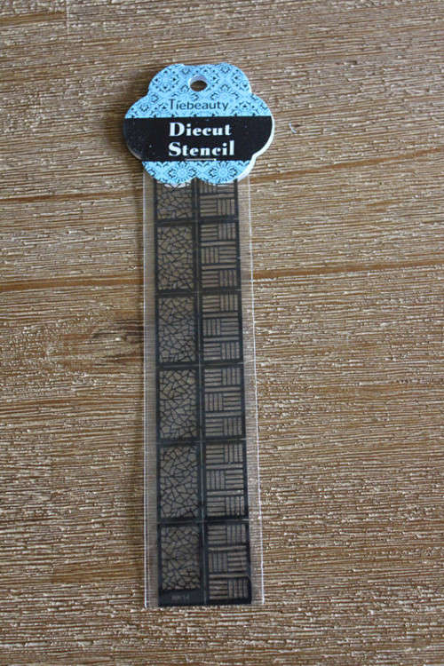 Stencil Sticker Nail Art Accessories Decoration NK14
